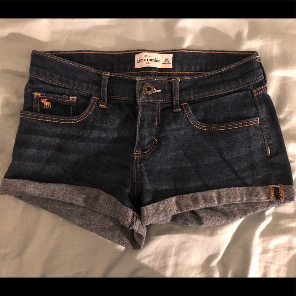 Abercrombie jean shorts